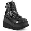 DemoniaCult - SHAKER66 Platform Boots - Black Product image